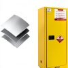 POWKOL Flammable Storage Cabinet Steel Lockable Industrial-5