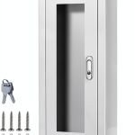 Yeaborn Fire Extinguisher Cabinet Semi Recessed Steel Wall-0