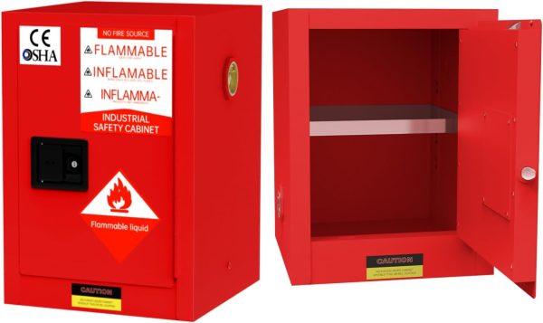 Generic Flammable Storage Cabinet Steel Adjustable Shelf-7
