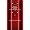 ISOP PVC Fire Extinguisher Cabinet Wall Mount Red-1
