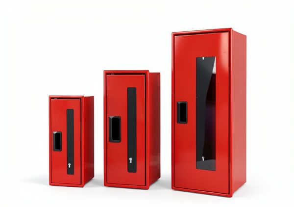 ISOP Fire Extinguisher Cabinet Aluminum Wall Mount Medium-1