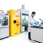 POWKOL Flammable Storage Cabinet Steel Lockable Industrial-0