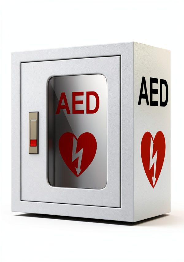 ZIPOWEY AED Cabinet Stainless Steel Wall Mounted Emergency-1