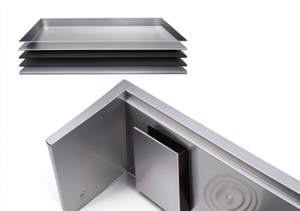 Bokaiya Undermount Kitchen Sink Stainless Steel Double Bowl-4