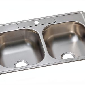 Elkay Dayton Stainless Steel Double Bowl Kitchen Sink-0