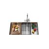 Fulorni 33 Inch Undermount Kitchen Sink Stainless Steel-3