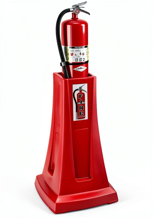 Fire Extinguisher Stand Portable Floor Mount FireMate Safety-0