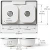 Elkay Dayton Stainless Steel Double Bowl Kitchen Sink-2