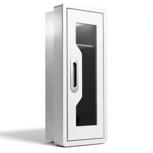 Gigagreet Fire Extinguisher Cabinet Magnetic Door Safety-0