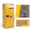 POWKOL Flammable Storage Cabinet Steel Lockable Industrial-6