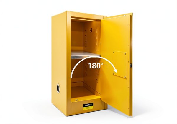 POWKOL Flammable Storage Cabinet Steel Lockable Industrial-8