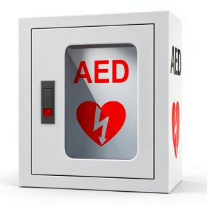 ZIPOWEY AED Cabinet Stainless Steel Wall Mounted Emergency-0