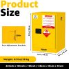 Generic Flammable Storage Cabinet Steel Fireproof Adjustable-1