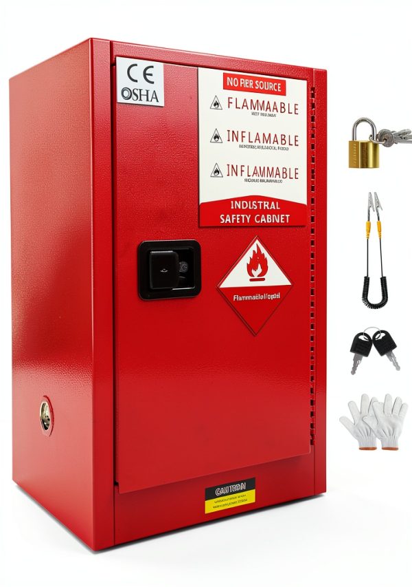 Generic Flammable Storage Cabinet Steel Fireproof Adjustable-0
