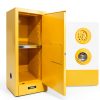 POWKOL Flammable Storage Cabinet Steel Lockable Industrial-3