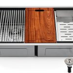 Bokaiya Undermount Kitchen Sink Stainless Steel Double Bowl-0