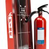 ISOP Fire Extinguisher Cabinet Steel Wall Mount Red-1