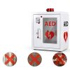 Wensha AED Storage Cabinet Steel Alarm Wall Mounted-3