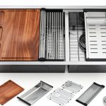 iAnomla Undermount Kitchen Sink Stainless Steel Double Bowl-0