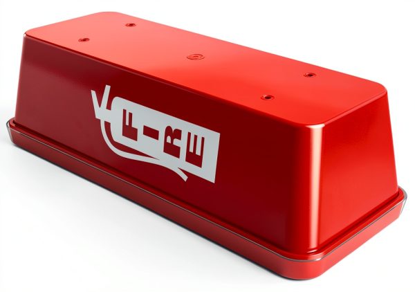 ISOP PVC Fire Extinguisher Cabinet Wall Mount Red-4