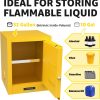 Generic Flammable Storage Cabinet Steel Fireproof Adjustable-3