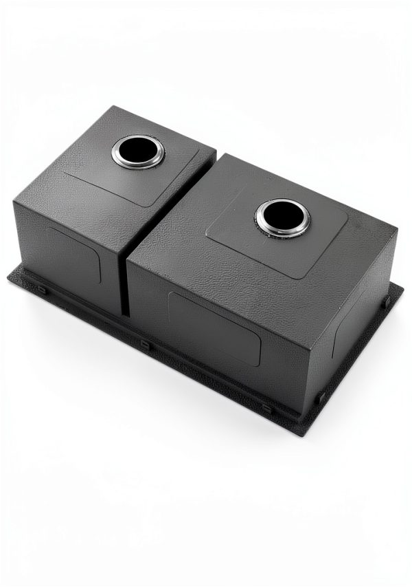 iAnomla Undermount Kitchen Sink Stainless Steel Double Bowl-6