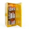 POWKOL Flammable Storage Cabinet Steel Lockable Industrial-1