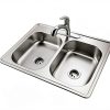 Elkay Dayton Stainless Steel Double Bowl Kitchen Sink-1