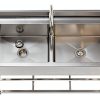 GGW Stainless Steel Utility Sink Freestanding Double Basin-6
