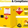 Generic Flammable Storage Cabinet Steel Fireproof Adjustable-7