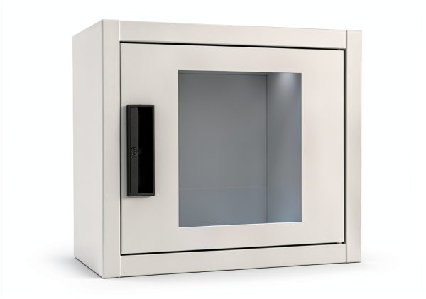Cubix Safety AED Cabinet Steel Rust Resistant Modern-3