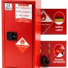 Generic Flammable Storage Cabinet Steel Fireproof Adjustable-6