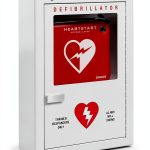 Philips AED Cabinet Wall Mount Alarm Security Storage-0
