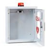 AED Cabinet Lockable Stainless Steel Wall Mount First Aid-1