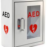 Likom AED Cabinet Stainless Steel Wall Mount Defibrillator-0