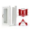 Zonon Fire Extinguisher Cabinet Steel Recessed Wall Mount-1