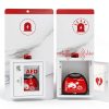 Wensha AED Storage Cabinet Steel Alarm Wall Mounted-5