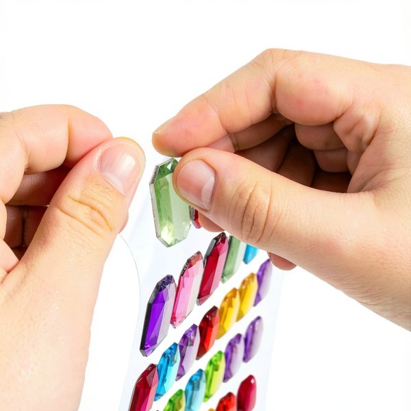 EZCRA Gem Sticker Kit for Kids-3