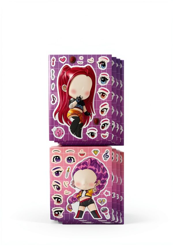 Lonvichtt Demon Hunters K-Pop Stickers for Laptops-0