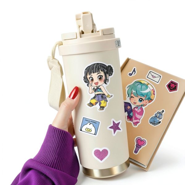 Lonvichtt Demon Hunters K-Pop Stickers for Laptops-2
