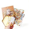 3D Sticker Scene Set Xuoent A5-6 Brown Animal Cartoon 6 Pieces-3