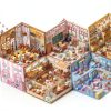 3D Sticker Scene Set Xuoent A5-6 Brown Animal Cartoon 6 Pieces-4