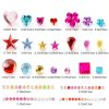 EODIEBN 3228 Piece Chroma 3D Gem Sticker Sheet for Crafts and Kids-2