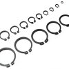 Black Circlip Snap Retaining Rings 150PCS by Eujgoov 18 Size Kit-0
