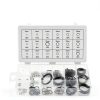 Black Circlip Snap Retaining Rings 150PCS by Eujgoov 18 Size Kit-6
