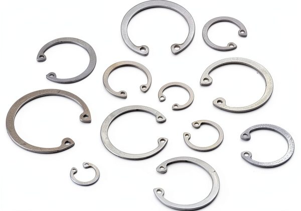 Internal Snap Retaining Ring Kit Hilitchi 200pcs 15-Size 304 Stainless-3