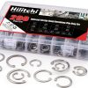 Internal Snap Retaining Ring Kit Hilitchi 200pcs 15-Size 304 Stainless-4