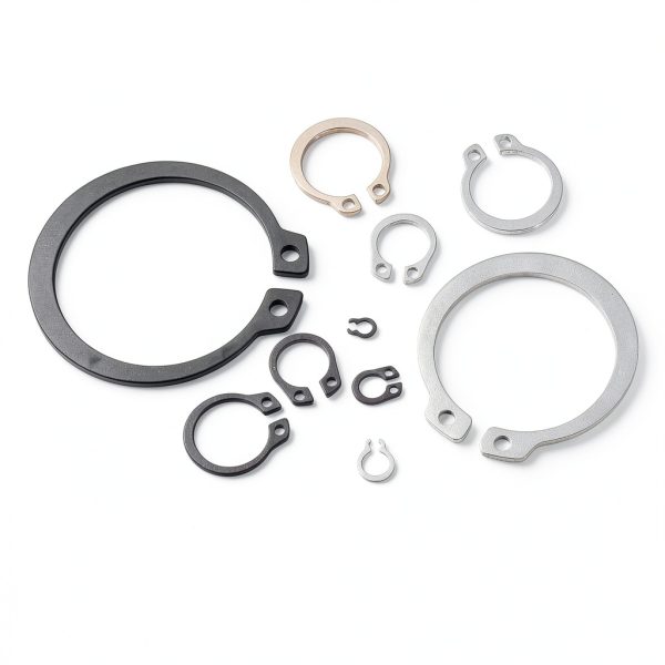 External Retaining Rings uxcell 145pcs 10 Sizes M5-M14 65Mn Steel-4