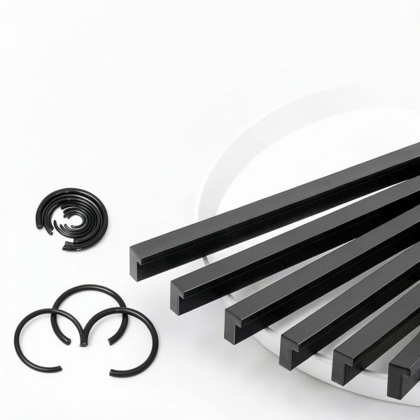 GB8951 65Mn Hole Steel Wire Snap Ring Set by FSATNDE 180pcs-2