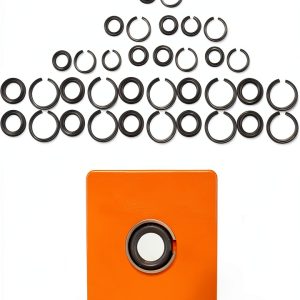 Impact Wrench Retainer Rings 10 Set by bizhala 1/2 & 3/8 O-Ring Kit-0